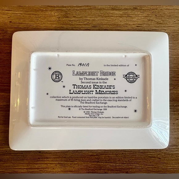 “Lamplight Bridge” by Thomas Kinkade - Picture 2 of 4